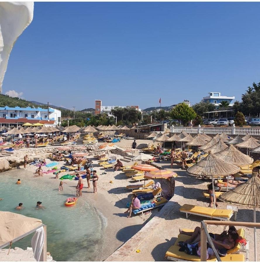 Soare Hotel Ksamil Bagian luar foto